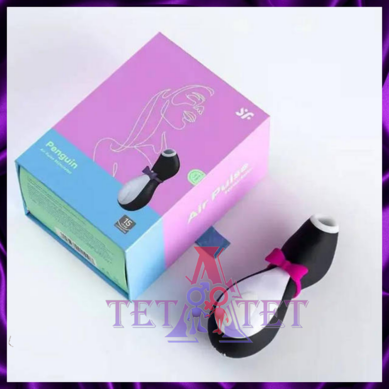 Бесконтактный стимулятор клитора Satisfyer Pro Penguin Next Generation перезаряжаемый, черный с белым